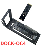 For Oculink / M.2 NVMe Laptop eGPU Case External Graphics Card GPU Dock PCIE 4.0 X4 Gen4 Notebook ATX SFX Expansion Card Adapter