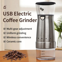 Alat Penggiling Kopi Elektrik Coffee Grinder Adjustable 1200mAh - CRO-12