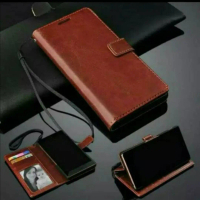 sarung dompet handphone kulit For Asus Zenfone Max Pro M1 M2 Leather case