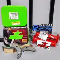 KAMPAS GANDA BRT CERAMIC COMPOSITE GENIO BEAT DELUXE BEAT STREET 110 ESP NEW K0J K1A HAND GRIP MERAH