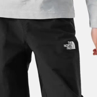 【The North Face】短褲 大童 男童 女童 運動褲 TEEN WOVEN WIND PANTS 黑 NF0A8999JK3