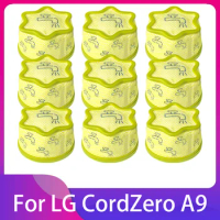 Compatible for LG CordZero A9 A958VA A958SA A958IA A938SA A9K Master / Extra A907GMS A905RM A906SM Vacuum Cleane Pre Filter