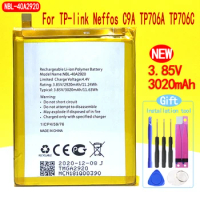 New 3020mAh NBL-40A2920 Battery For TP-link Neffos C9A TP706A TP706C With Tracking Number + Tools