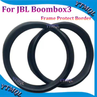 1Pair New Black For JBL Boombox3 Black Soft Frame Protect Border