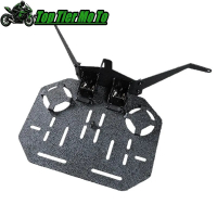Foldable luggage rear rack compatible with (For spare fuel tank and storage of items Fit For HONDA C