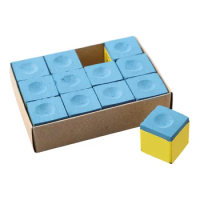 Table Billiards Cubes Pool Cue Chalk Cubes Chalks Pool Cue Chalk Table Blue Billiards Pool Billiards Durable Practical