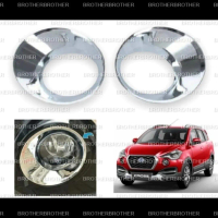 Cover Lampu Kabut Foglamp Datsun Cross 2018 2022 Fog Lamp Chrome