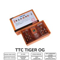 TTC Tiger OG Limited Edition Keyboard Switch 25.5mm Super Long Strong Rebound Spring 1.08mm Pre Travel for Mechanical Bag/Box