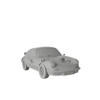 ASCE | Daniel Arsham Eroded Carrera RS 車子模型