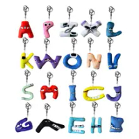 Alphabet Lore But Are Plush Keychain Boys Girls Bag Pendant Christmas Birthday Gifts Car Key Decor Accessories 2023 Kids Toys