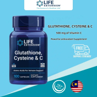 Life Extension Glutathione, Cysteine & C, 500 mg of Vitamin C, Powerful antioxidant Supplement to Su