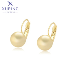 Xuping Jewelry New Arrival Fashion Unique Piering Simplicity Ornament Earrings for Women Ladies Girls Christmas Gift 14E2411705