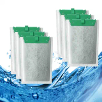 Water Filter for Fish Tank Aquarium Filter Cartridge Set for Reptofilter Medium Filter 6pcs Effective Replacement for Aquatic