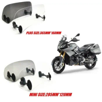 FOR Aprilia ETV Caponord 1200 MANA 850 GT ABS Motorcycle Risen Adjustable Windscreen Windshield Spoiler Air Deflector