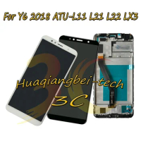 For Huawei Y6 2018 ATU-L11 ATU-L21 ATU-L22 ATU-LX3 Full LCD DIsplay Touch Screen Digitizer Assembly With Frame For Y6 Prime 2018