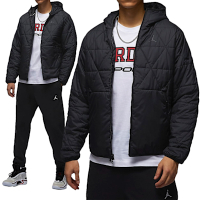 Nike J TF SPRT STMT MDWT JKT 男款 黑色 運動 防潑水 連帽 外套 FZ3163-010