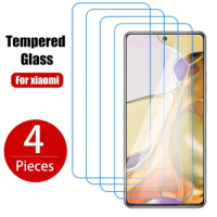 4PCS Tempered Glass for Xiaomi Mi 2T 12 11T 11 11i 1 10 10T 9 8 Pro Lite NE Screen Protector for Xiaomi Mi A2 A3 Lite