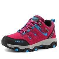 Professional รองเท้าเดินป่ากลางแจ้งรองเท้าผ้าใบผู้หญิงรองเท้าล่าสัตว์ Trail Anti-Skid Travel หญิงปีนเขา Trekking Shoes