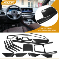 For BMW X1 G05 M50i M60i M Sport 2023+ Car Interior Center Console Dashboard Gear Shift Panel Cover Molding Trim Accessories