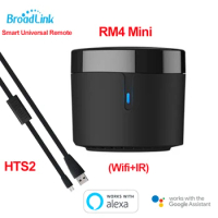 Broadlink RM4 Mini Smart Universal Remote Smart Home Remote Control TV HTS2 Temp Via Broadlink APP Work with Alexa Google Home