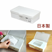 asdfkitty*日本製 SANADA 白色口罩收納盒/濕紙巾收納盒-約可收納30個紙口罩