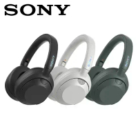 【SONY 索尼】強力音效降噪耳罩式耳機 WH-ULT900N (3色)#黑色-黑色