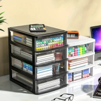 Drawer Desk Organizing 2/3 Layers Stationery Organizer Large Capacity Pen Holder Office Organizers Plastic Boxes Accessories