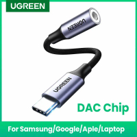 Ugreen USB Type C to 3.5mm Audio DAC Headphone jack 3.5mm AUX Adapter คําแนะนําผลิตภัณฑ์ใหม่ของเดือน