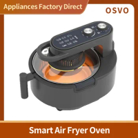 10L Household Air Fryer Large Capacity Visible Intelligent Automatic Electric Fryer Chips Machine