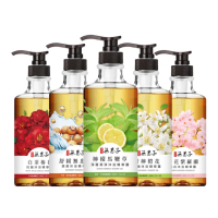 【古寶無患子】4入任選保水香氛沐浴露/潔膚露600g(檸檬馬鞭草/舒緩無患子/青檸橙花/白茶椿花/櫻花紫羅蘭)