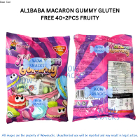 *Halal* AL1BABA MACARON GUMMY GLUTEN FREE 40+2PCS FRUITY