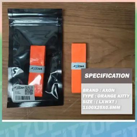 Axon OverGrip Raket Unik / Lucu CUTE PET , Grip Raket Padel, Tennis , Badminton Orange Kitty