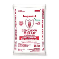 Tepung Terigu Lencana Merah 25 Kg / Lencana Merah 25 Kg Tepung Terigu Bogasari / tepung terigu lenca