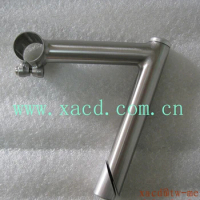 "L" shape Titanium bicycle stem light weight titanium bike stem XACD customized "L" shape titanium bike handlebar stem