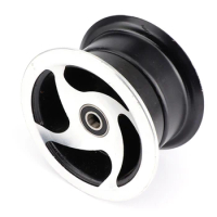 For Electric Scooter ATV Go Kart Tricycle Motorcycle 3.00-4 3.50-4 4.10-4 Wheel 4 Inch Aluminum Alloy Bearing Wheels Hub Parts