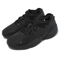 【adidas 愛迪達】籃球鞋 D.O.N. Issue 4 男鞋 黑 全黑 經典 反光 緩衝 穩定 運動鞋 愛迪達(GY6511)