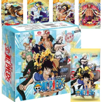 Original One Piece Cards Collection For Children Classic Japanese Anime Characters Combination Card Booster Box Christmas Gift
