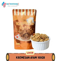 Locca Kremesan Ayam 100gr / Penambah Nafsu Makan Anak / Ayam Kremes Kremesan ayam