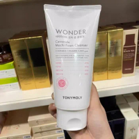 Korea Tonymoly Ceramide Mochi Foam Cleanser 300ml Hydrating Mild Cleansing Pores Moisturizing Makeup Removal Skin Care Product