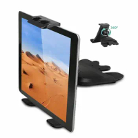 Universal 4-12 inch Tablet Holder Car CD Slot Air Vent Tablet Bracket Mobile Phone Mount Stand for iPad Pro iPhone Xiaomi Huawei