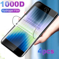 4Pcs Hydrogel Film Screen Protectors For apple iphone se 2022 Screen Protector Aifon s e se3 3nd aiphone se2022 IphoneSE 4.7inch