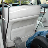 Car rear seat cover children's kick pad transparent car mat PVC waterproof for Hyundai ix35 iX45 iX25 i20 i30 Sonata,Verna,Solar