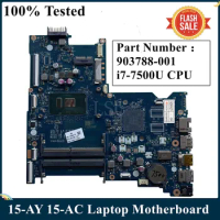 For HP Notebook 15-AY 15-AC Series Laptop Motherboard With I7-7500U CPU 903788-501 903788-601 903788-001 CDL50 LA-D707P