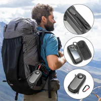 Mini Storage Case For Insta360 one X4 Sport Camera Protector Portable Storage Case PU Bag For Insta360 X4 Accessories W7S5