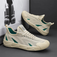 2023 Summer Sports Breathable Flyknit Sneakers, Lightweight Big-Eye Outdoor Slip-On Men's Shoes, Liv