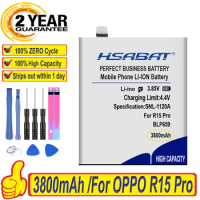 Top Brand 100% New 3800mAh BLP659 BLP663 Battery for OPPO R15 Pro for OPPO R15 Batteries