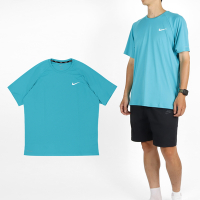 Nike 短袖 Essential Hydroguard Tee 男款 藍 速乾 抗UV 防曬衣 短T NESSA586-463