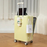 2023 New Design Travel Suitcase Large Capacity Luggage Women Men Carry-On Trolley Luggage 20 22 24 26 inch Password Suitcase Bag