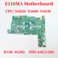 E210MA Mainboard For ASUS E210MA E210MAB E210M E210 Laptop Motherboard CPU:N4020 N5000 N5030 RAM:4G/8G SSD:64G/128G 100% Test OK