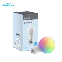 BroadLink LB27 26 Smart Wi-Fi RGB Bulb Dimmer Timer Light Works With Google Home &amp; Alexa